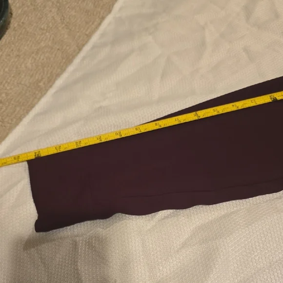 Express Portofino Shirt in Dark Burgundy Size Large - Picture 4 of 5